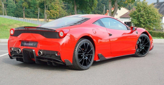 Ferrari 458 AP Style Side Skirt Extension