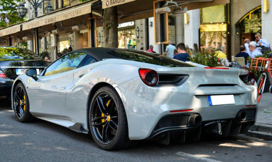Ferrari 488 GTB CP Type exhaust surround trim