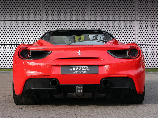 Ferrari 488 GTB N Type Rear Fog Cover (With rear view camera) Replacement