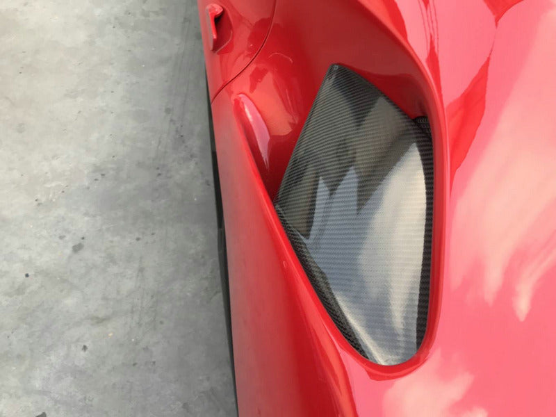 Ferrari 488 GTB N Type Side Air Vents scoop (Also fit Spyder)
