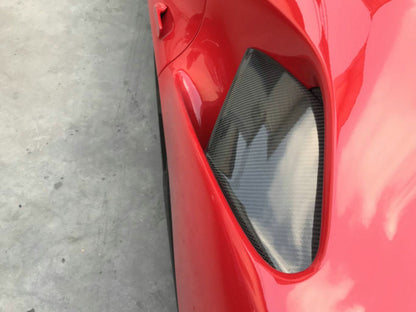 Ferrari 488 GTB N Type Side Air Vents scoop (Also fit Spyder)