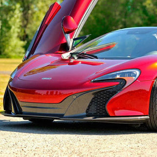 Mclaren 14-16 650S Front Bumper Bottom Lip Splitter (Fit MP4 Upgrade Require Full Kits & Headlight)