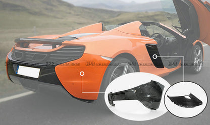 Mclaren 14-16 650S Rear Bumper With Side Cover 3pcs