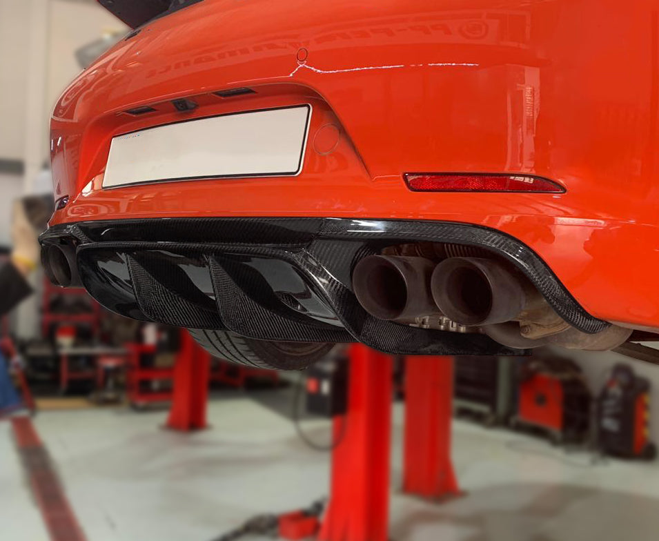 Porsche 911 991 Vor Style Rear Diffuser
