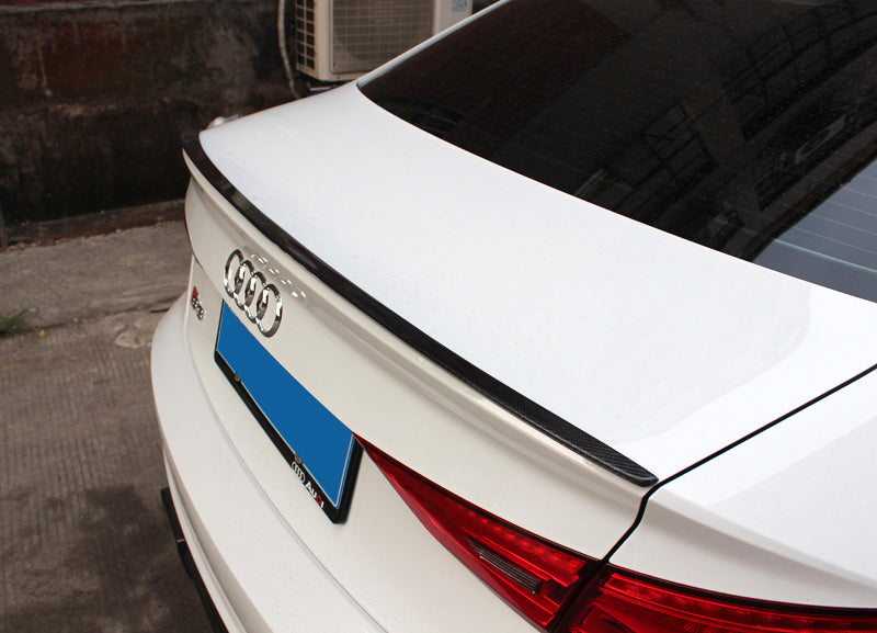 Audi A3 Sedan S3 Style 13-17 CF Rear Spoiler