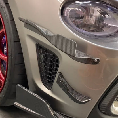 Fiat 500 Abarth Series 3 EPA Type front bumper canard  EPR international
