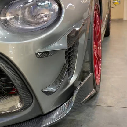Fiat 500 Abarth Series 3 EPA Type front bumper canard  EPR international