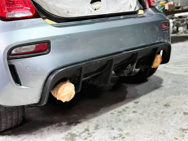 Fiat 595 Abarth Series 4 on~ EPA Type 2 rear diffuser