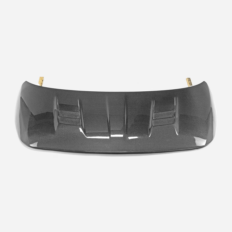 Fiat 07+ Fiat 595 500 Abarth EPA Angry Type vented hood (500 EU 08-15 pre-facelift S3)