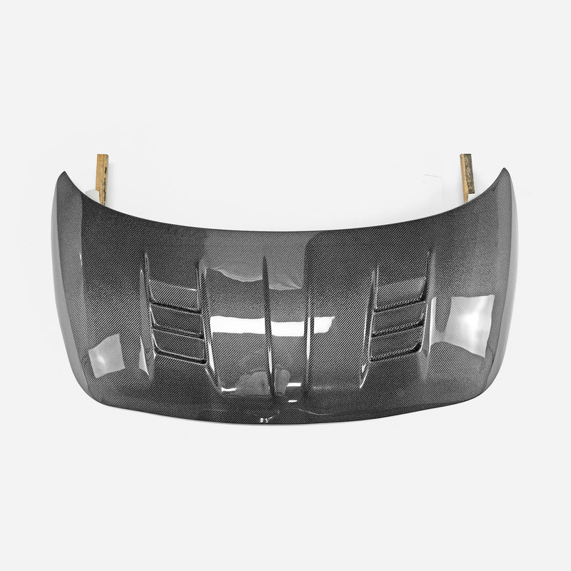 Fiat 07+ Fiat 595 500 Abarth EPA Angry Type vented hood (500 EU 08-15 pre-facelift S3)