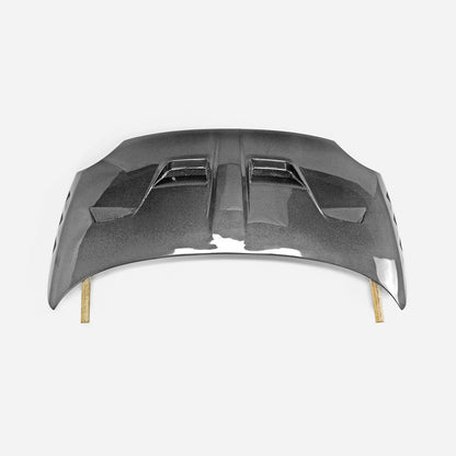 Fiat 07+595 500 Abarth EPA ATTK Badass vented hood (500 EU 08-15 pre-facelift S3)