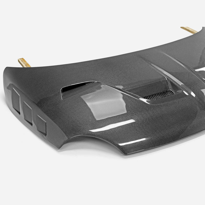Fiat 07+595 500 Abarth EPA ATTK Badass vented hood (500 EU 08-15 pre-facelift S3)