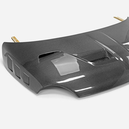 Fiat 07+595 500 Abarth EPA ATTK Badass vented hood (500 EU 08-15 pre-facelift S3)