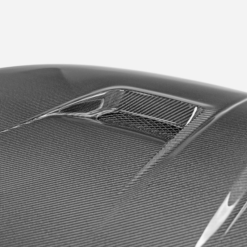 Fiat 07+595 500 Abarth EPA ATTK Badass vented hood (500 EU 08-15 pre-facelift S3)
