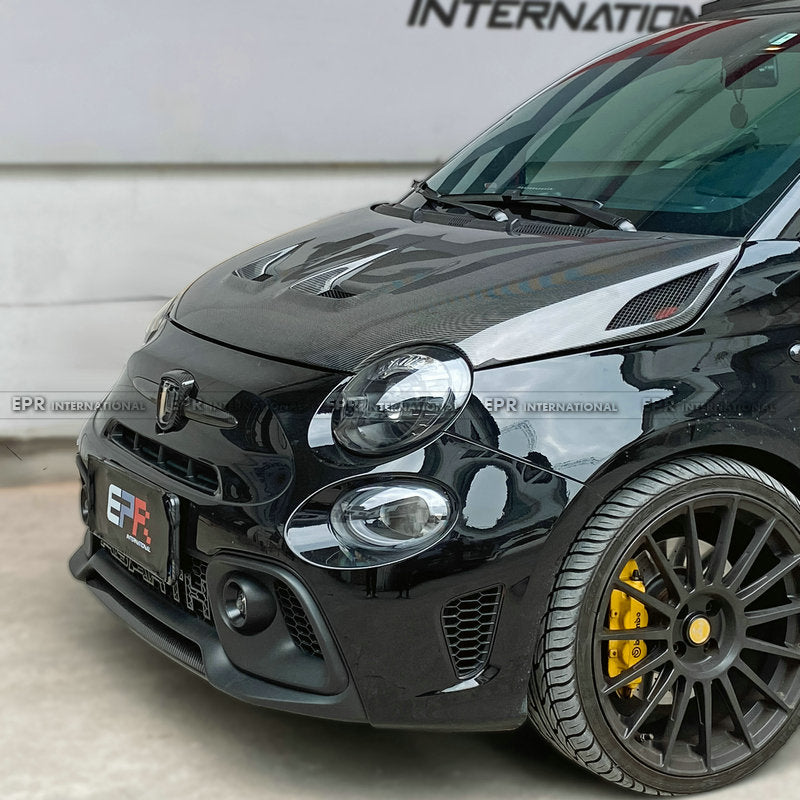 Fiat 07+ Fiat 595 500 Abarth TM Type vented hood (500 EU 08-15 pre-facelift S3)