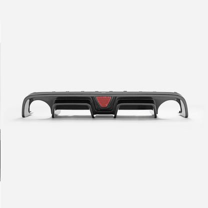 Fiat 595 Abarth Series 4 on~ EPA Type rear diffuser (With rear fog light)