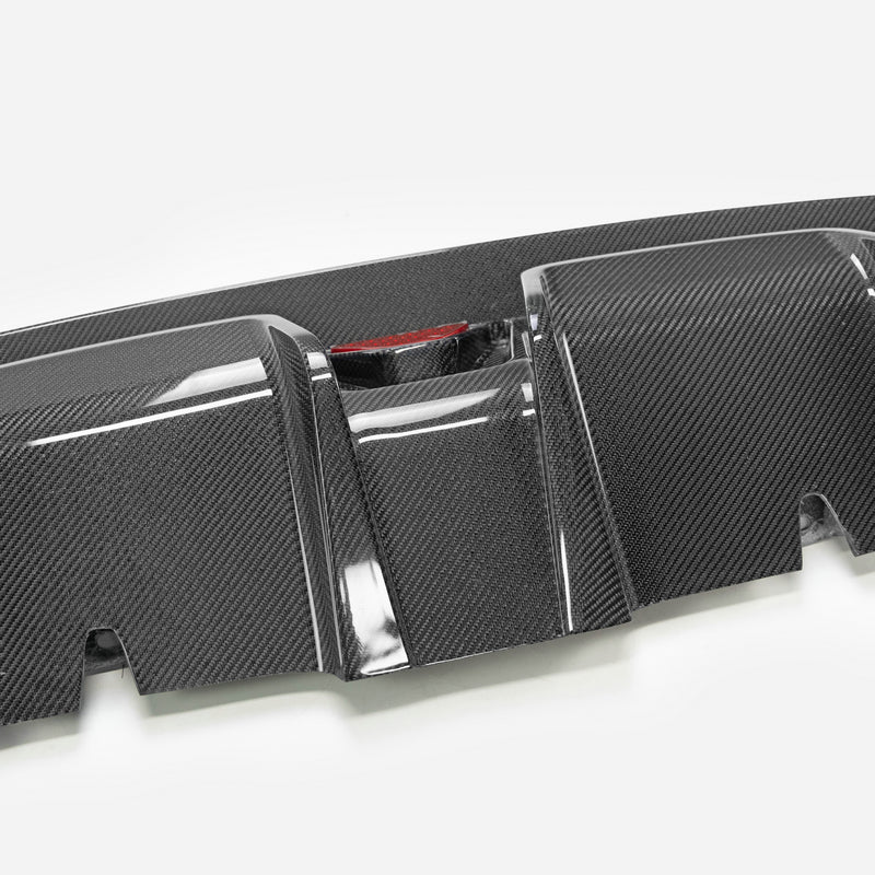 Fiat 595 Abarth Series 4 on~ EPA Type rear diffuser (With rear fog light)