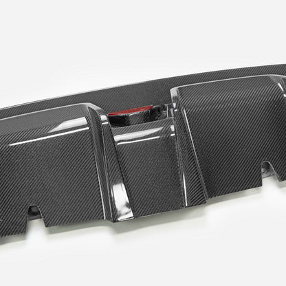 Fiat 595 Abarth Series 4 on~ EPA Type rear diffuser (With rear fog light)