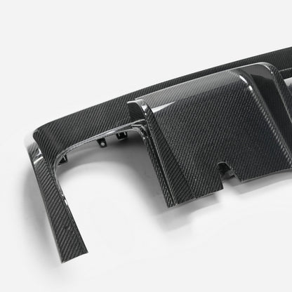 Fiat 595 Abarth Series 4 on~ EPA Type rear diffuser (With rear fog light)