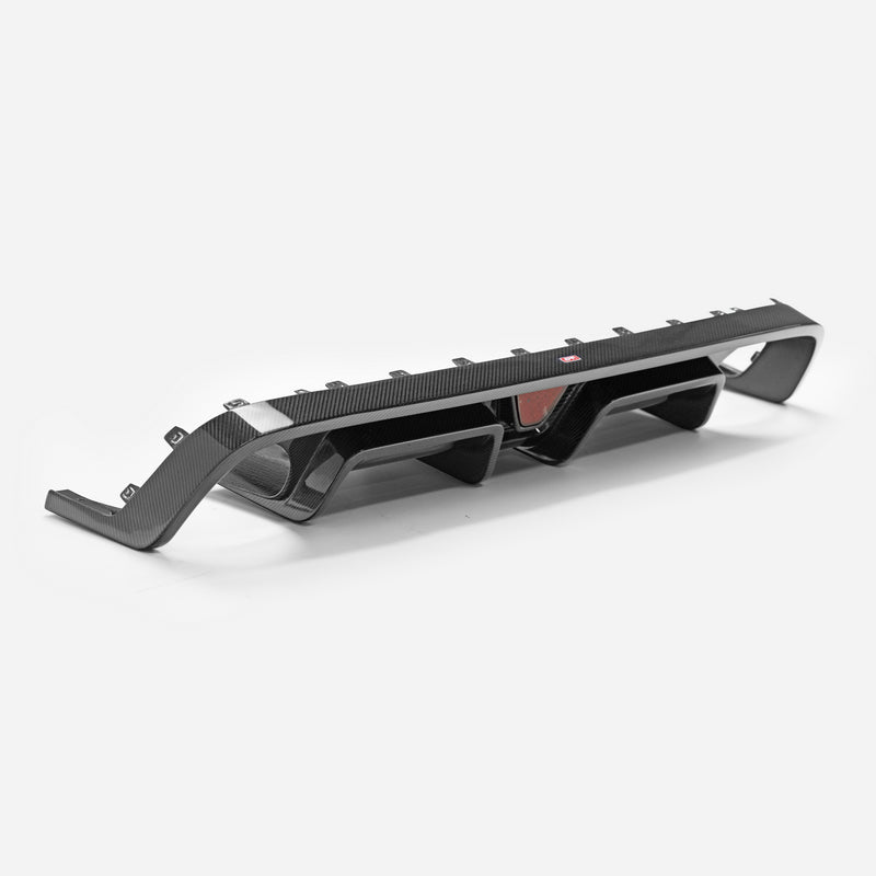 Fiat 595 Abarth Series 4 on~ EPA Type rear diffuser (With rear fog light)