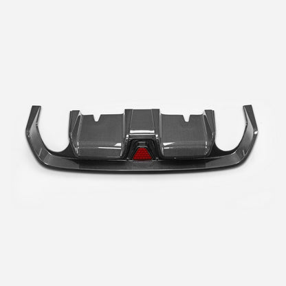 Fiat 595 Abarth Series 4 on~ EPA Type rear diffuser (With rear fog light)