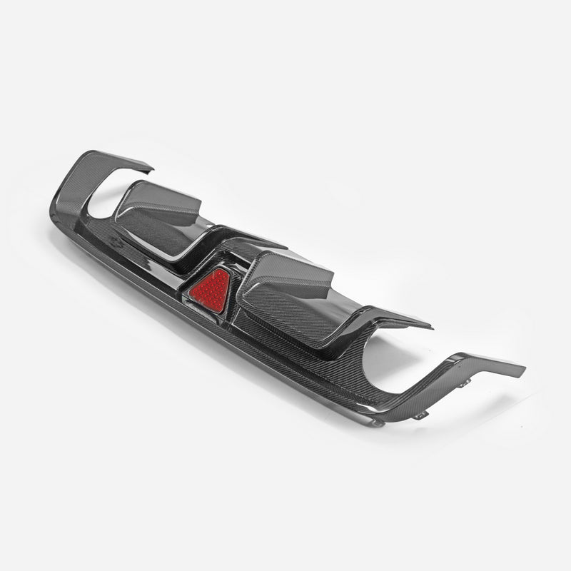 Fiat 595 Abarth Series 4 on~ EPA Type rear diffuser (With rear fog light)