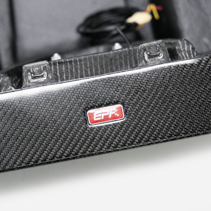 Fiat 595 Abarth Series 4 on~ EPA Type rear diffuser (With rear fog light)