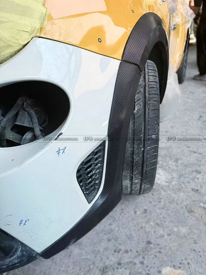 Fiat 595 695 Abarth S4 EPA Type wide body front wheel flares 4pcs