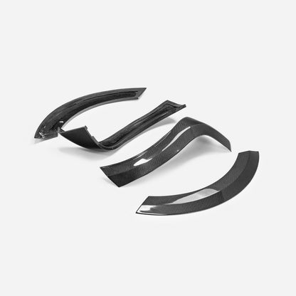 Fiat 595 695 Abarth S4 EPA Type wide body rear wheel flares 4pcs