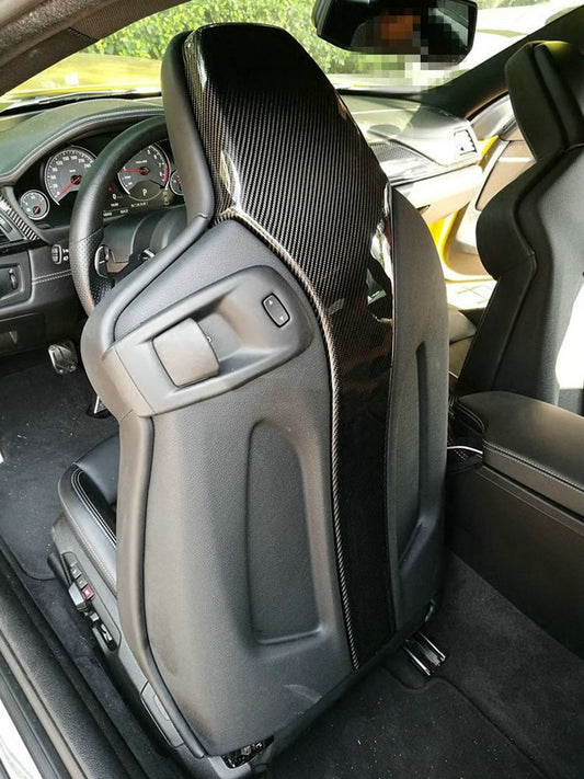 BMW MULT MODEL M3 F80 M4 F82 F83 Seat Back Cover 4PCS Glossy