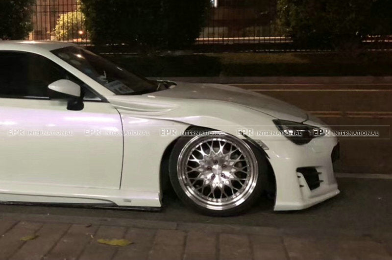 TOYOTA FT86 & 2012-18 BRZ VF STYLE Front Wider Fender +20mm (Can use pre-facelifed or facelifed)