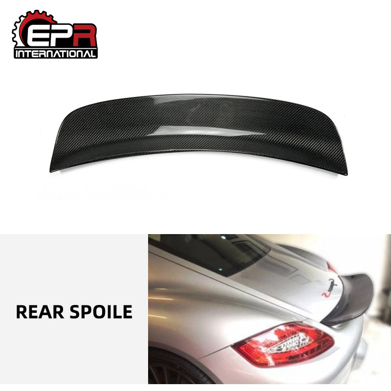 Porsche 2006-2012 Caymans 987 (Boxster S need cayman spoiler mount) EP Style Rear Duckbil Spoiler