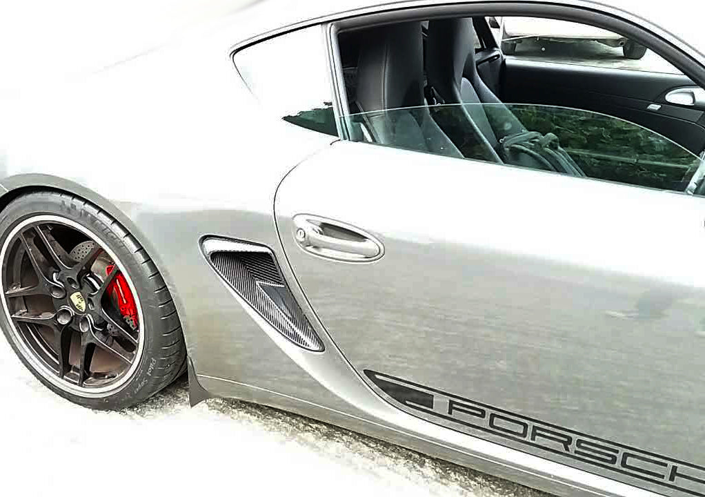Porsche 2006-2012 Caymans 987 Boxster S EP Style Side Vents