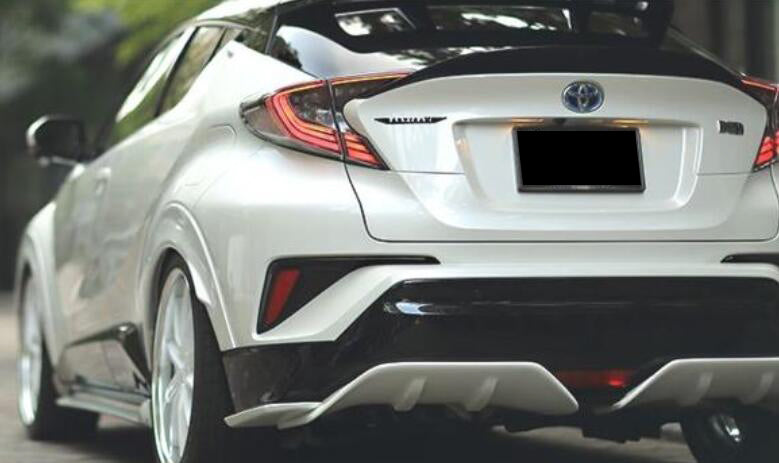 Toyota C-HR rear gate spoiler ARS Style rear trunk wing
