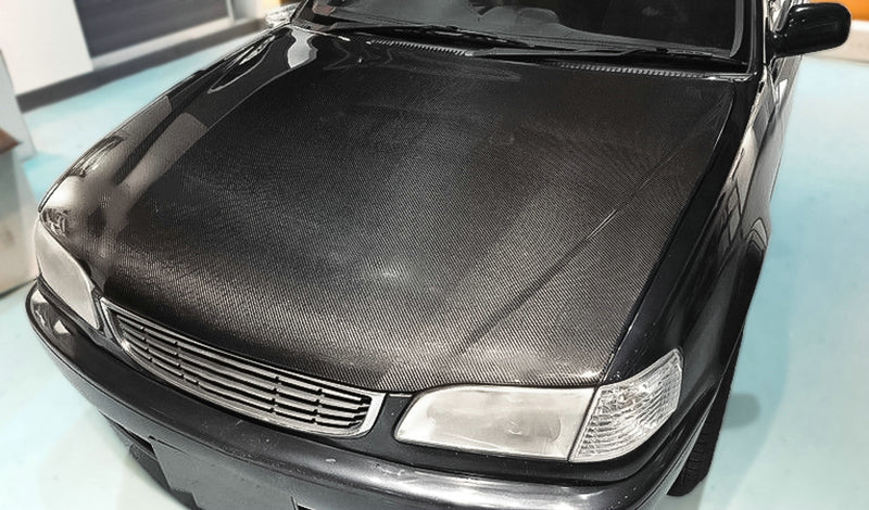 Toyota 98-00 Corolla AE110 OE Type Hood (Facelifted)