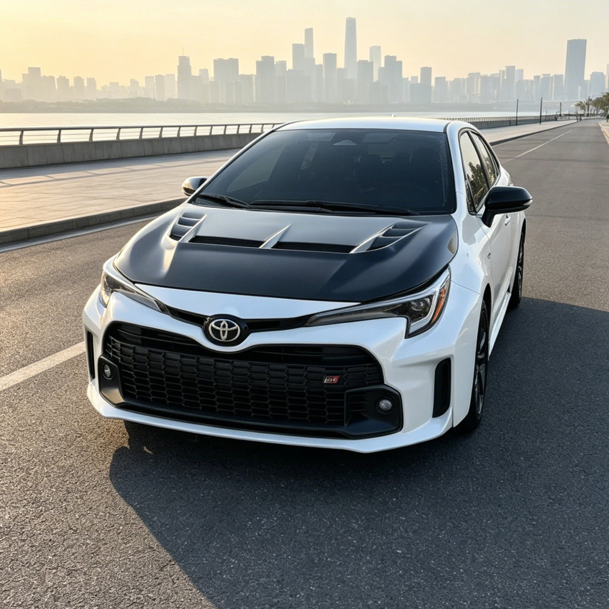 Toyota Corolla GR EPA Type V vented hood