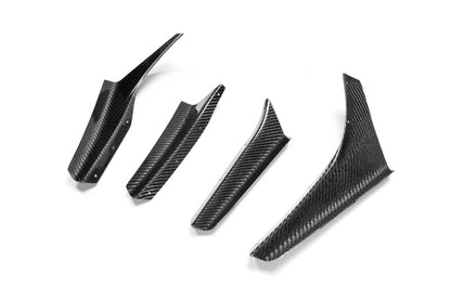 BMW 3 SERIES 95-99 E36 M3 Front bumper canard (4 pcs)