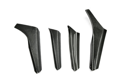 BMW 3 SERIES 95-99 E36 M3 Front bumper canard (4 pcs)