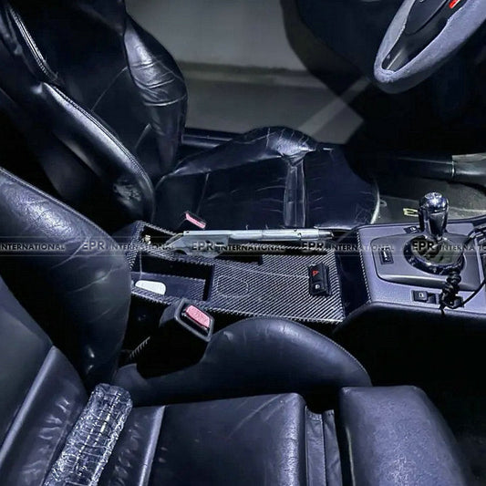 E46 M3 CSL Type Center Console | RHD Only | No Middle Hole | Direct Fit for Tuning