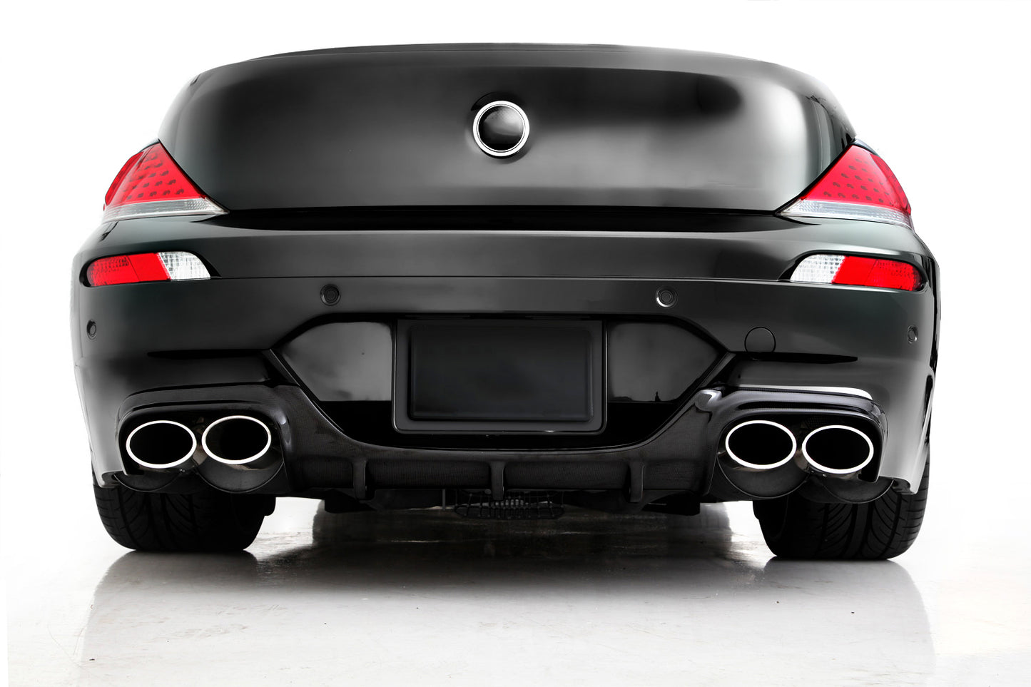 BMW 6 SERIES E63 E64(Soft top) M6 Vorsteiner Style Rear Diffuser