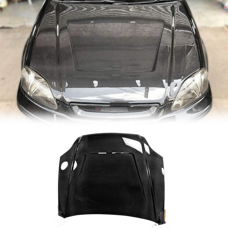 Honda 99-00 EK Civic Vented bonnet(140x152x13)
