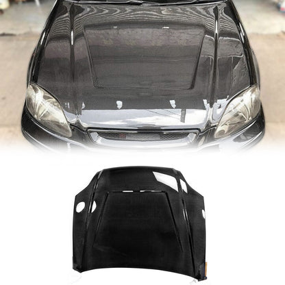 Honda 99-00 EK Civic Vented bonnet(140x152x13)