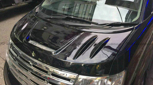 NISSAN 02-10 ELGRAND E51 TKR style front bonnet hood