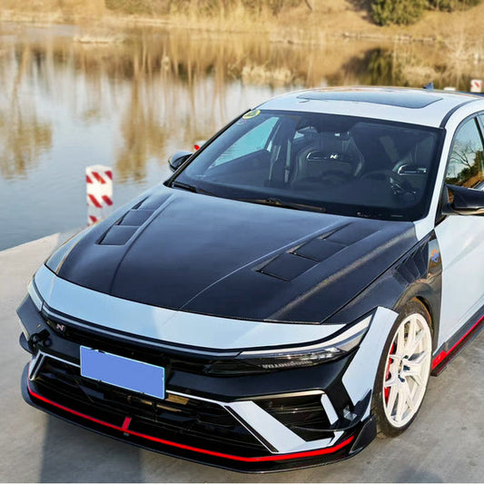 Hyundai 23+ Elantra/Avante (CN7) facelift AM Type hood (Facelift model)