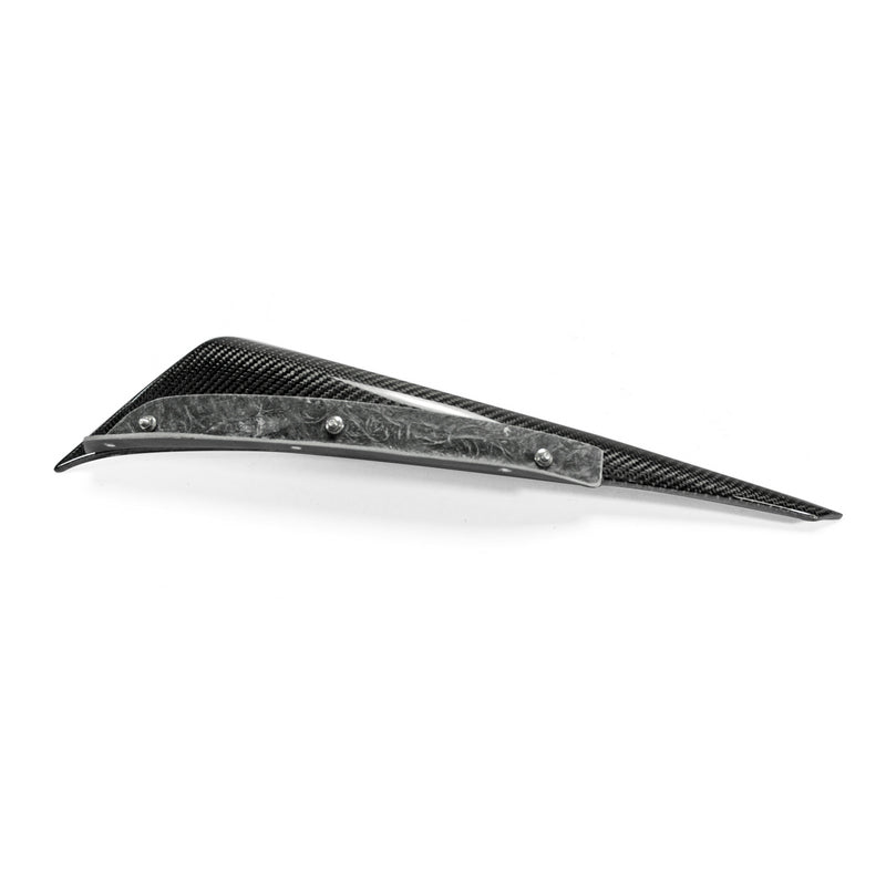 MITSUBISHI EVO 10 VRS Style Ultimate Front  Bumper Canard with bracket