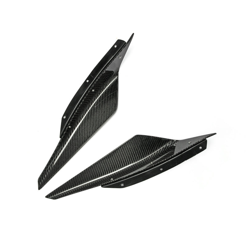 MITSUBISHI EVO 10 VRS Style Ultimate Front  Bumper Canard with bracket