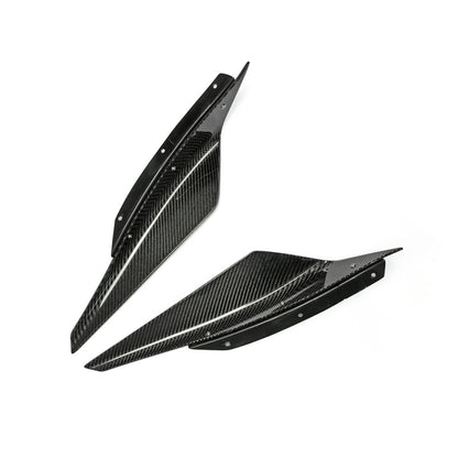 MITSUBISHI EVO 10 VRS Style Ultimate Front  Bumper Canard with bracket