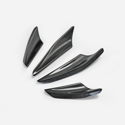 MITSUBISHI Evolution 10 VRS Style Front Bumper Canard (4Pcs)