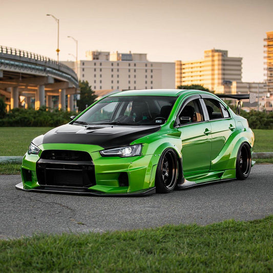 MITSUBISHI EVO 10 VRSV2 Wide Style Front Lip (Only can be used on Wide body kit)