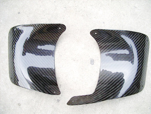 MITSUBISHI Evolution 10 Rear Bumper Exhuast Heat Shield (2pcs)